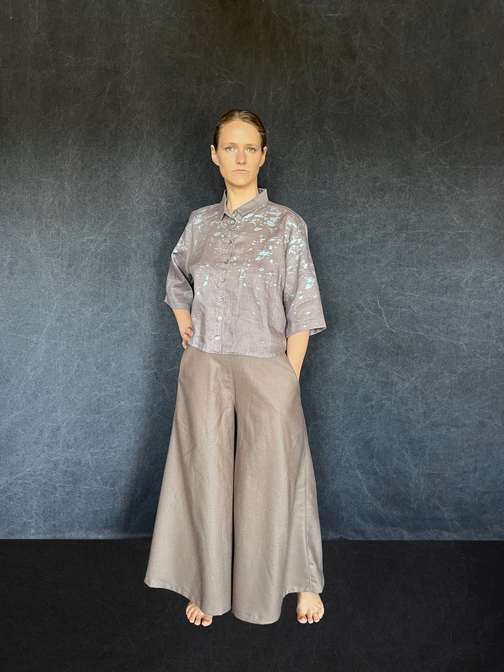 Pantalón "Baila" broches